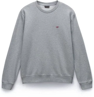 Napapijri Balis Crew Sweatshirt navy / graumeliert / rot / wei Napapijri Balis Crew Sweatshirt navy / graumeliert / rot / wei