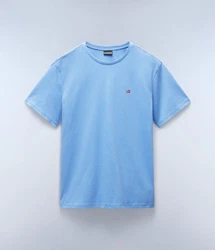 Napapijri T-Shirt Regular Fit Blau/Hellblau