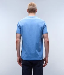 Napapijri T-Shirt Regular Fit Blau/Hellblau