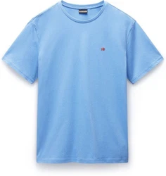 Napapijri T-Shirt Regular Fit Blau/Hellblau