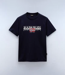 Napapijri T-Shirt AYLMER Dunkelblau
