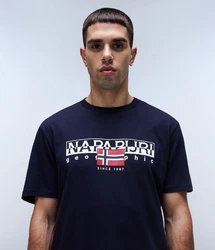 Napapijri T-Shirt AYLMER Dunkelblau
