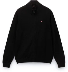 Napapijri Strickjacke Damavand Full Zip rot/schwarz/wei