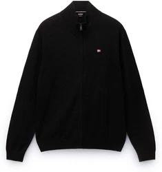 Napapijri Strickjacke Damavand Full Zip rot/schwarz/wei