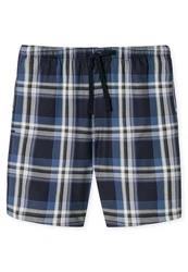 Schiesser Schlafhose Mix & Relax Blau/Dunkelblau