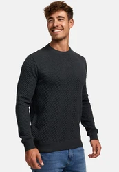 Kronstadt Pullover KSCarlo Carlo Dunkelgrau/Grau
