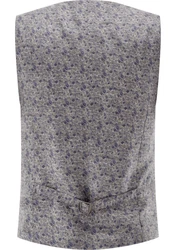 CG Club of Gents Anzugweste CG Plum Grau/Lila