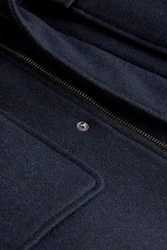 Next Steppmantel Mantel mit vier Taschen Dunkelblau