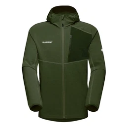 Outdoorjacke Madris Light ML Hooded Jacket aus windabweisendem und atmungsaktivem Waffelfleece