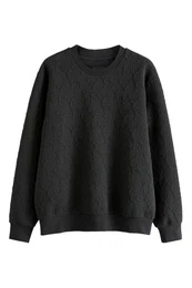 Sweatshirt Weihnachtliches Gesteppes Sweatshirt (1-tlg)