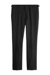 Next Smokinghose Signature Slim Fit Carlo Barbera Smoking-Anzughose Schwarz/Khaki/Dunkelgrau/Beige