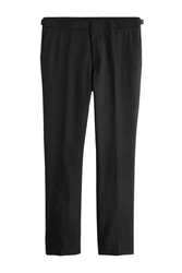 Next Smokinghose Signature Slim Fit Carlo Barbera Smoking-Anzughose Schwarz/Khaki/Dunkelgrau/Beige
