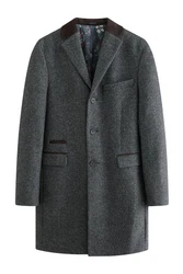 Next Caban Epsommantel Co-ord-Kragen Dunkelgrau/Dunkelgrün/Grau/Dunkelblau