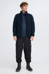 North Bend Fleecejacke NBSteve Dunkelblau