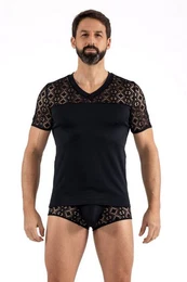 T-Shirt Herren-Shirt in schwarz - L