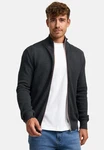 Kronstadt Sweatjacke KSErik Zip Dunkelgrau/Grau