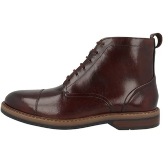 Clarks Aldwin Cap Stiefel Braun/Dunkelrot/Rot/Bordeaux