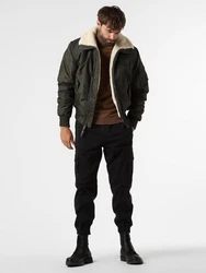 Alpha Industries Winterjacke Dunkelgrün/Khaki