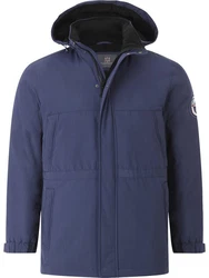 Jan Vanderstorm Funktionsjacke VICO mit abnehmbarer Kapuze Dunkelblau/Blau