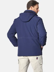 Jan Vanderstorm Funktionsjacke VICO mit abnehmbarer Kapuze Dunkelblau/Blau