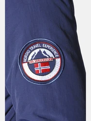 Jan Vanderstorm Funktionsjacke VICO mit abnehmbarer Kapuze Dunkelblau/Blau