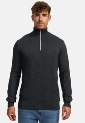 Kronstadt Strickpullover KSCarlo Half-Zip 