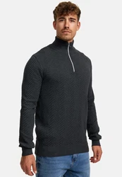 Kronstadt Strickpullover KSCarlo Half-Zip 