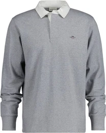Strickpullover Langarm-Rugbypolo