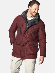 Jan Vanderstorm Funktionsjacke BOTULFR Rot/Dunkelrot/Bordeaux