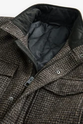 Next Steppmantel Mantel mit vier Taschen Braun/Dunkelgrün/Khaki/Grau