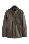 Next Steppmantel Mantel mit vier Taschen Braun/Dunkelgrün/Khaki/Grau
