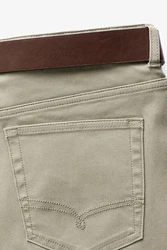 Next Stoffhose Straight Fit Hose mit 5-Taschen-Design Khaki