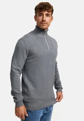 Kronstadt Strickpullover KSCarlo Half-Zip 