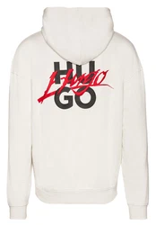 HUGO Hoodie Dlogolong Beige/Grau/Weiß/Khaki