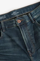 Next Skinny-fit-Jeans Skinny Fit Jeans mit Komfortstretch Türkis/Blau/Hellblau