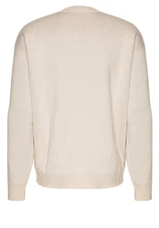 BOSS Strickpullover H-Daero Weiß/Khaki/Beige/Braun