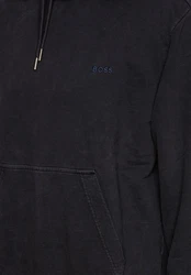 BOSS ORANGE Hoodie WePeachHood Schwarz/Dunkelblau