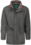 Alan Paine Winterjacke Feldmantel Fernley Dunkelgrün/Dunkelgrau/Grau