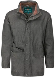 Alan Paine Winterjacke Feldmantel Fernley Dunkelgrün/Dunkelgrau/Grau