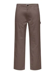 Only & Sons Hose ONSFADE Khaki/Grau/Braun