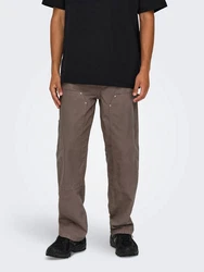 Only & Sons Hose ONSFADE Khaki/Grau/Braun