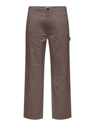 Only & Sons Hose ONSFADE Khaki/Grau/Braun