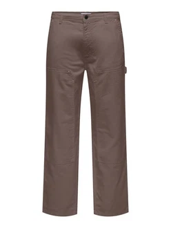 Only & Sons Hose ONSFADE Khaki/Grau/Braun