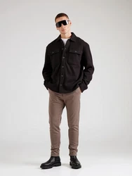 SELECTED HOMME Kurzjacke SLHRELAXMAX (1-St) Schwarz