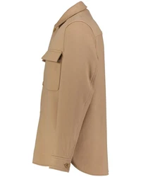 Drykorn Langarmhemd Overshirt SELTON Braun/Beige
