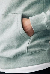 Next Kapuzensweatshirt Premium-Hoodie Hellblau/Grün/Hellgrün/Blau