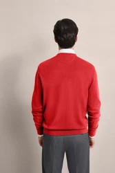 bugatti Pullover Rot/Dunkelrot