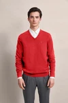 bugatti Pullover Rot/Dunkelrot