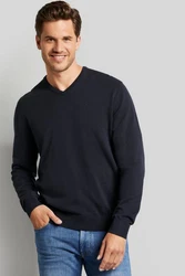 bugatti Pullover Dunkelblau/Blau