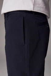Next Chinohose Straight Fit Dunkelblau/Blau